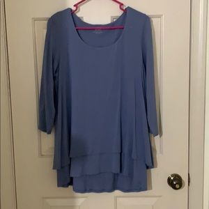 Pure Jill pure Jill elliptical layered top